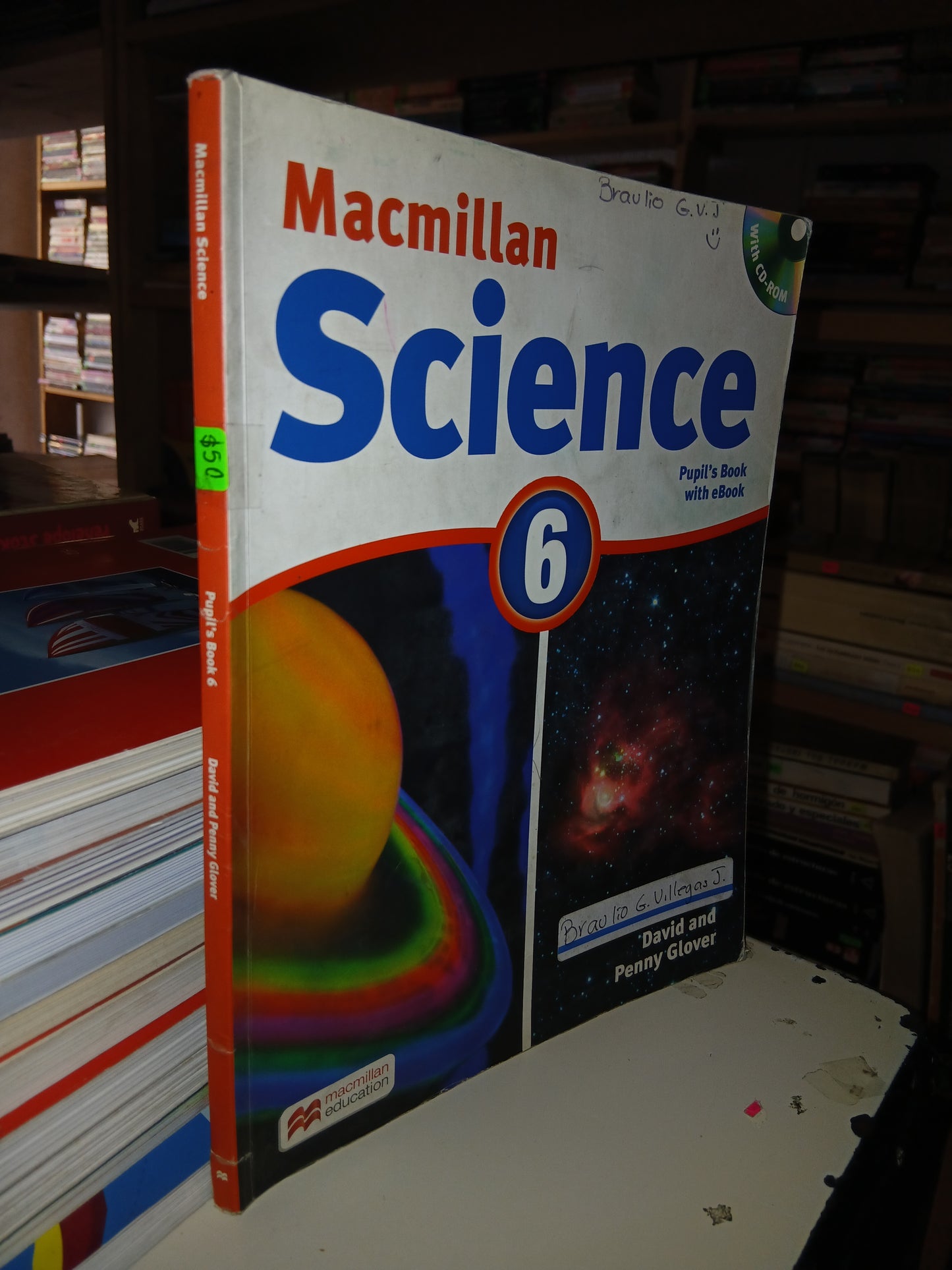 MACMILLAN SCIENCE PUPIL'S BOOK 6 POR DAVID AND PENNY GLOVER USADO MATEMÁTICAS LITERARIO 207