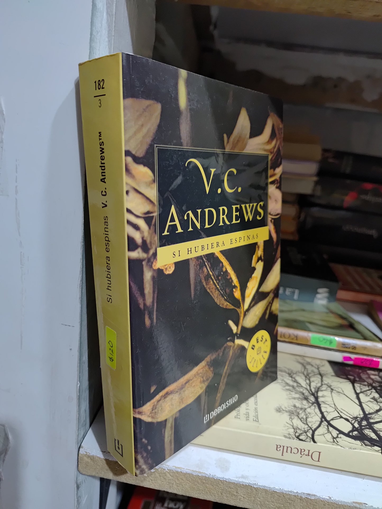 SI HUBIERA ESPINAS POR V. C. ANDREWS USADO NOVELAS JUAREZ