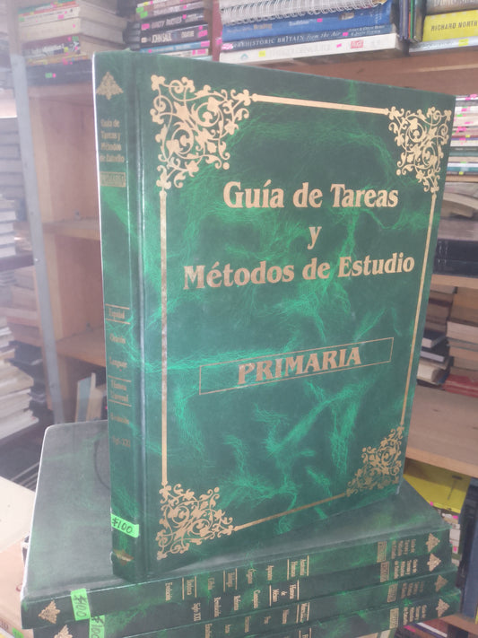 GUÍA DE TAREAS Y MÉTODOS DE ESTUDIO (PRIMARIA): ESPAÑOL, ORACIÓN, LENGUAJE, HISTORIA UNIVERSAL, EVOLUCIÓN, SIGLO XXI USADO ENCICLOPEDIAS LITERARIO 207