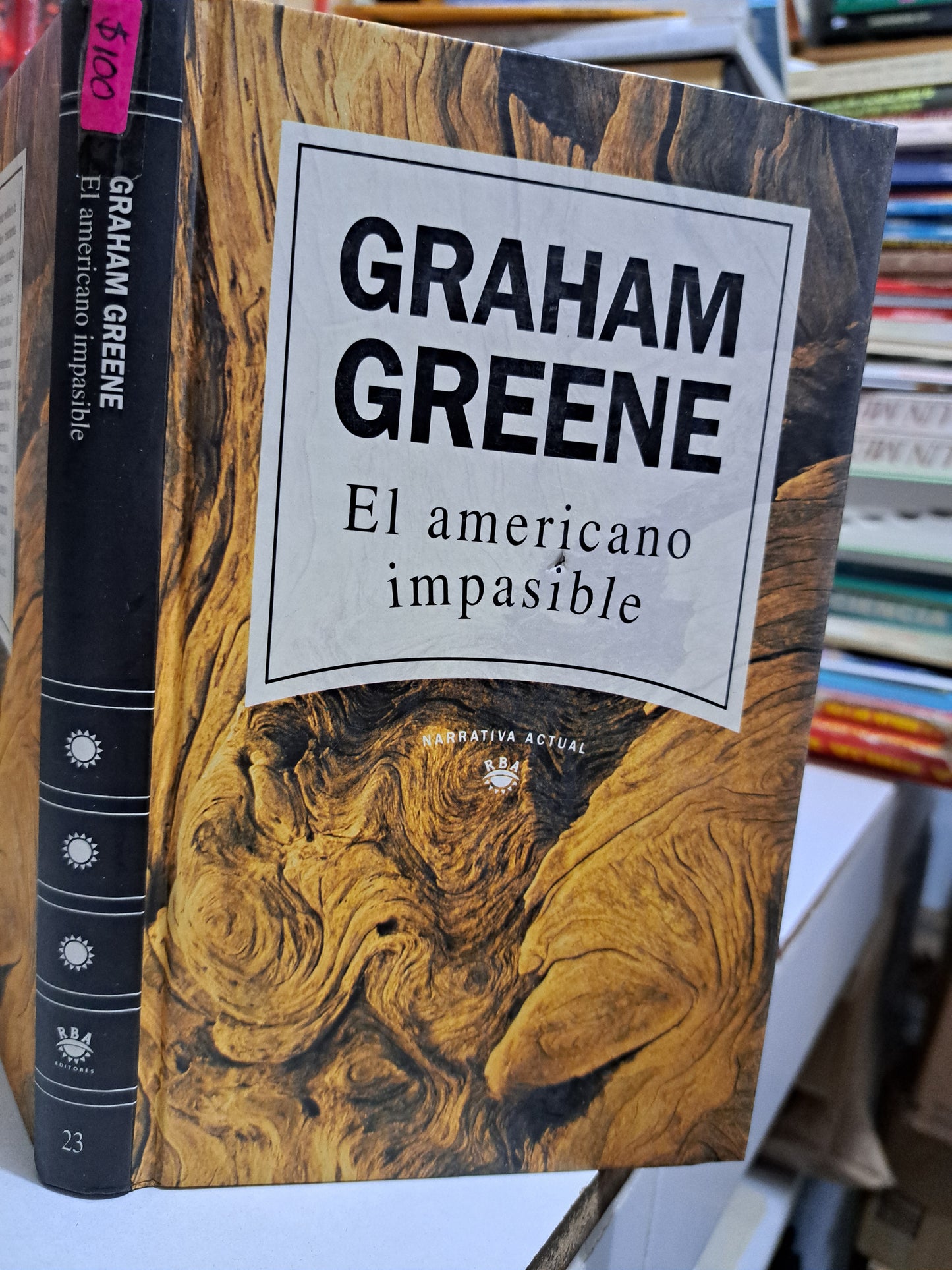 EL AMERICANO IMPASIBLE GRAHAM GREENE USADO NOVELA JUÁREZ