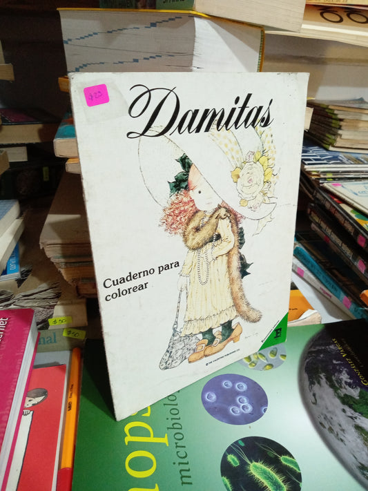 DAMITAS CUADERNO PARA COLOREAR USADO INFANTIL JUAREZ