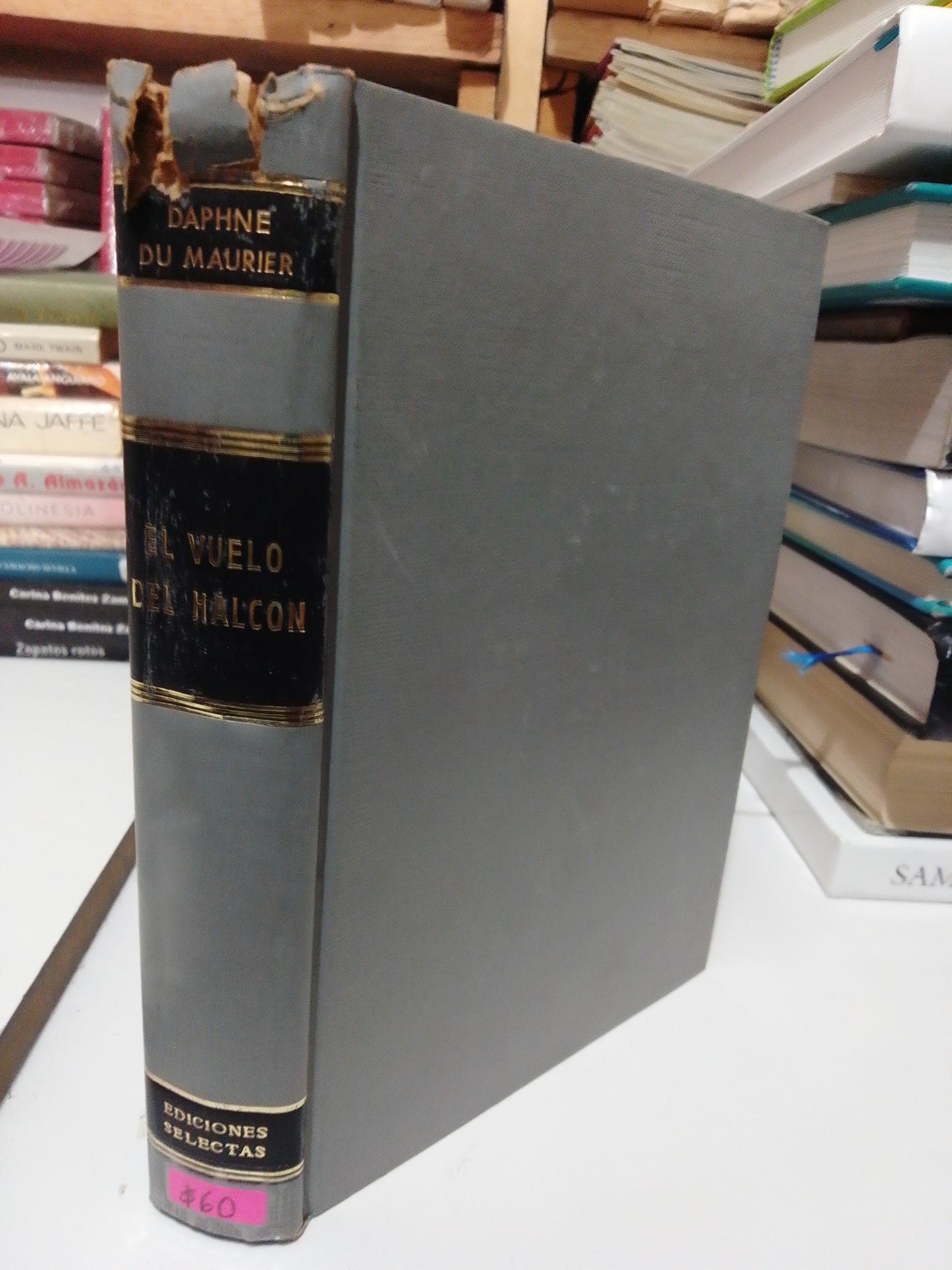 EL VUELO DEL HALCON POR DAPHNE DU MAURICE USADO NOVELAS JUAREZ