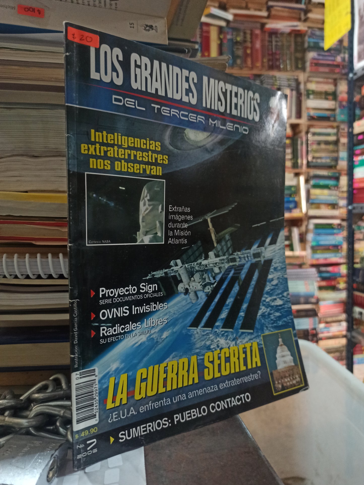 LOS GRANDES MISTERIOS DEL TERCER MILENIO LA GUERRA SECRETA POR JAIME MAUSSAN USADO ESOTERISMO ALDAMA