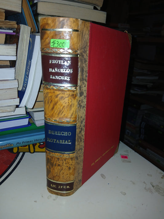 DERECHO NOTARIAL POR FROYLAN BAÑUELOS SÁNCHEZ USADO DERECHO LITERARIO 207