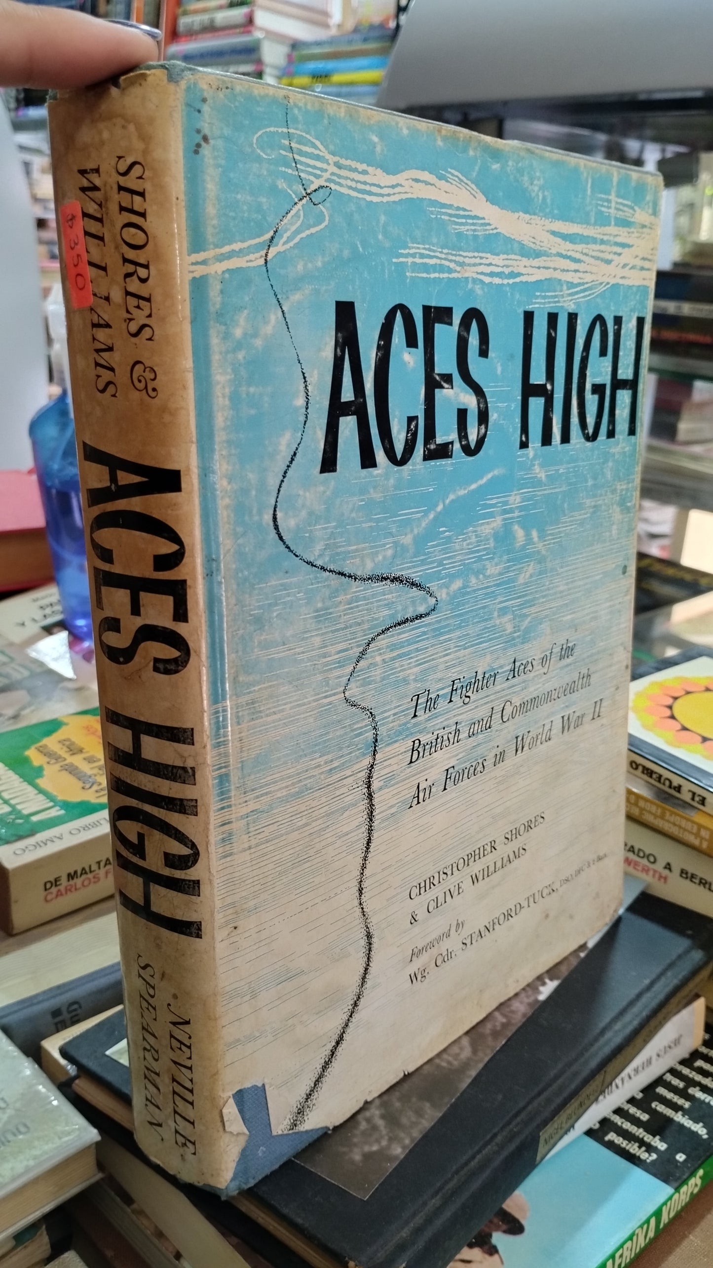 ACES HIGH POR CHRISTOPHER SHORES & CLIVE WILLIAMS LIBRO USADO HISTORIA ALDAMA