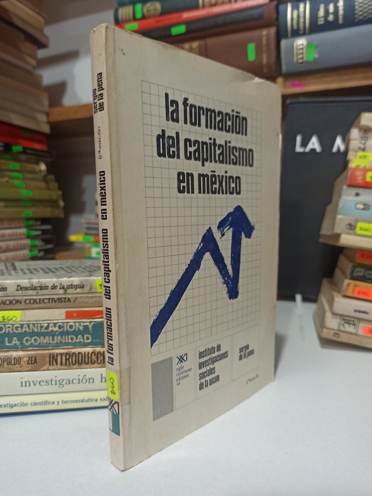 LA FORMACION DEL CAPITALISMO EN MEXICO POR SERGIO DE LA PEÑA USADO SOCIOLOGIA JUÁREZ