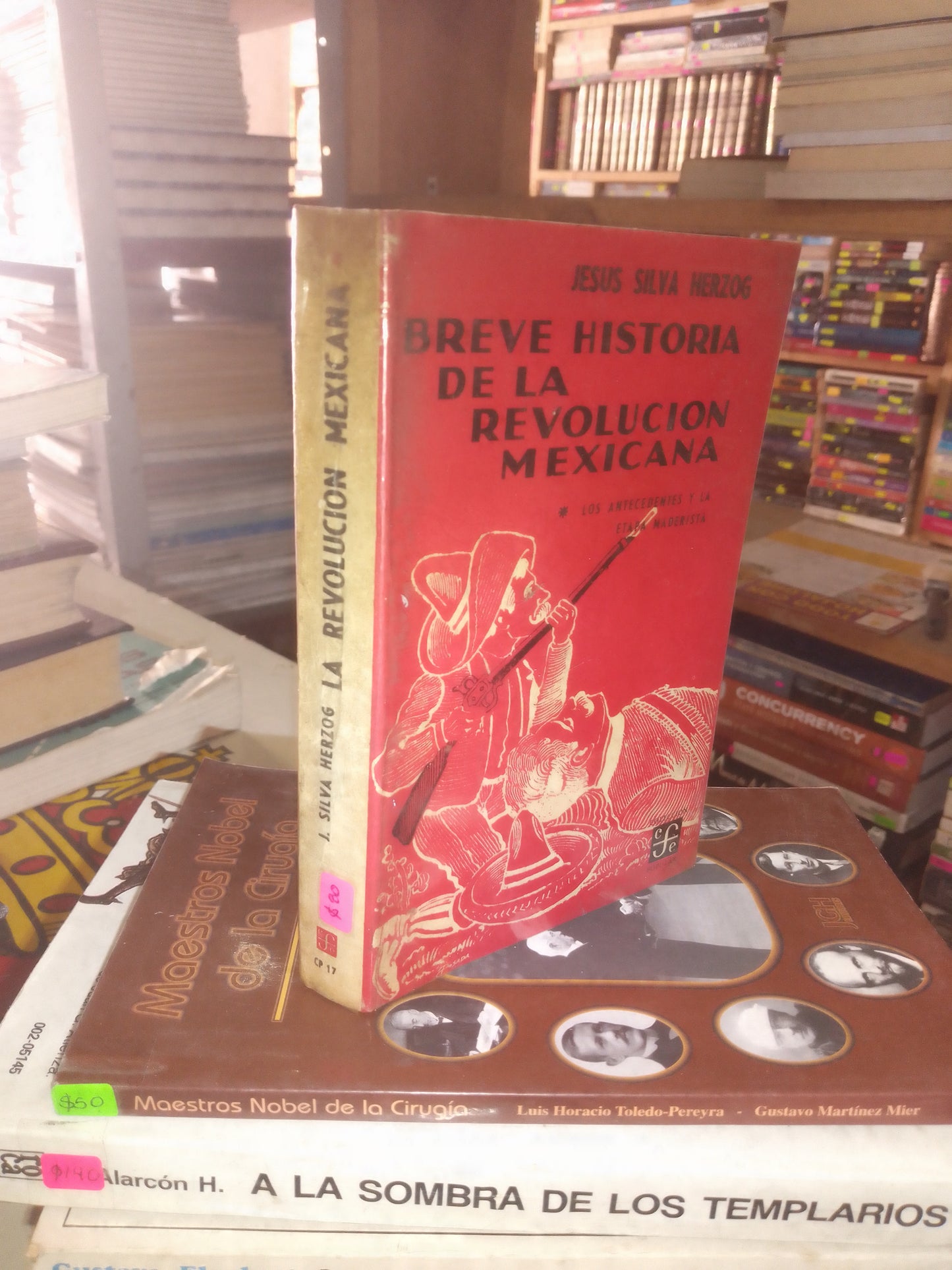 BREVE HISTORIA DE LA REVOLUCIÓN MEXICANA POR JESÚS SILVA HERZOG USADO HISTORIA LITERARIO 207