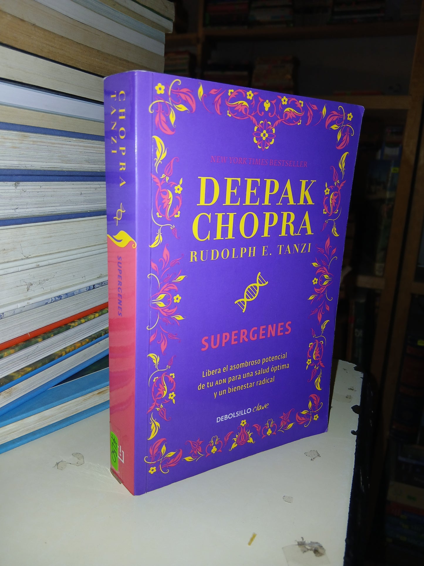 SUPERGENES POR DEEPAK CHOPRA Y RUDOLPH E. TANZI USADO SUPERACIÓN PERSONAL LITERARIO 207