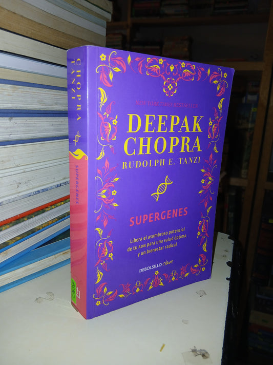 SUPERGENES POR DEEPAK CHOPRA Y RUDOLPH E. TANZI USADO SUPERACIÓN PERSONAL LITERARIO 207