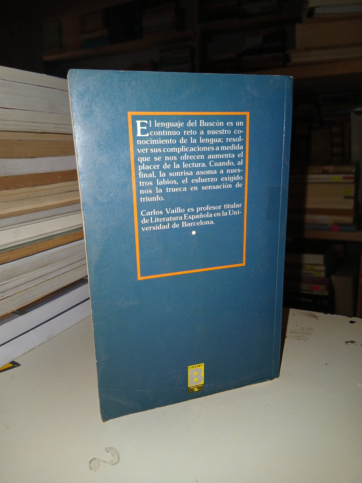 EL BUSCÓN POR FRANCISCO DE QUEVEDO USADO NOVELA LITERARIO 207