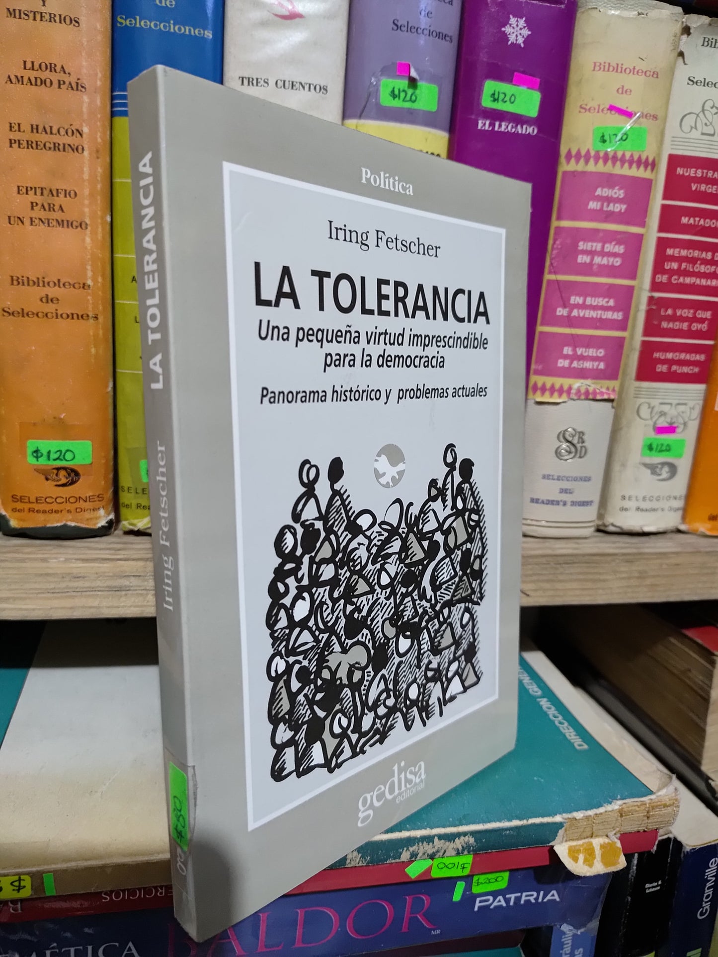 LA TOLERANCIA POR IRING FETSCHER USADO POLITICA JUAREZ 507
