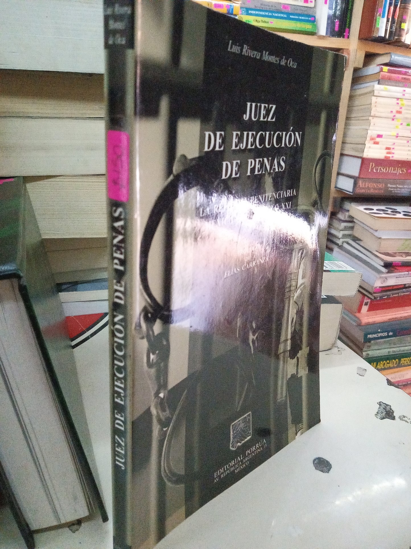 JUEZ DE EJECUCION DE PENAS POR LUIS RIVERA MONTES DE OCA USADO DERECHO LITERARIO 207