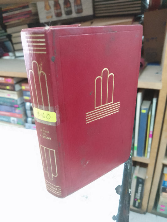 EL CANDOR DEL P. BROWN POR CHESTERTON USADO NOVELA LITERARIO 207