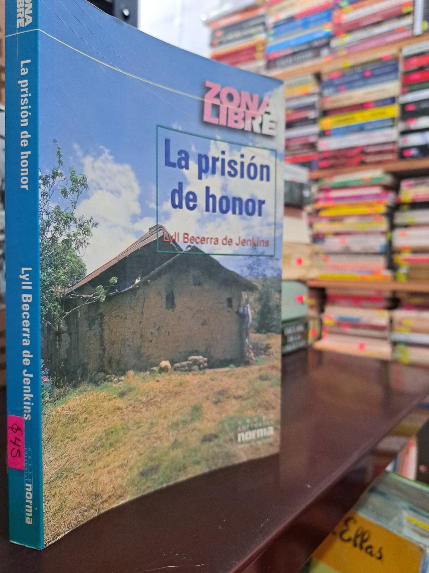 LA PRISIÓN DE HONOR LYLL BECERRA DE JENKINS USADO NOVELA LITERARIO 305