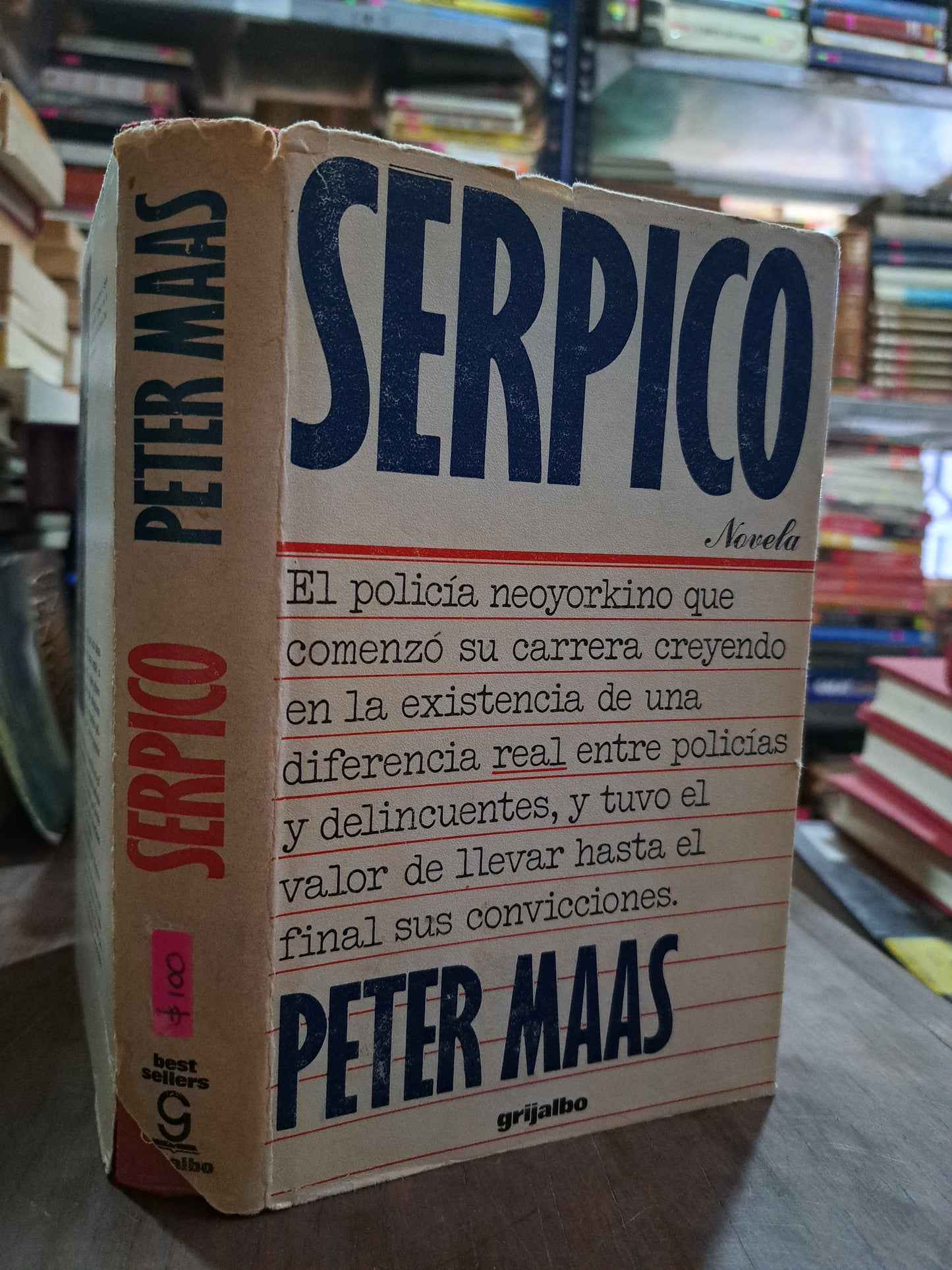 SERPICO PETER MAAS USADO NOVELA ALDAMA