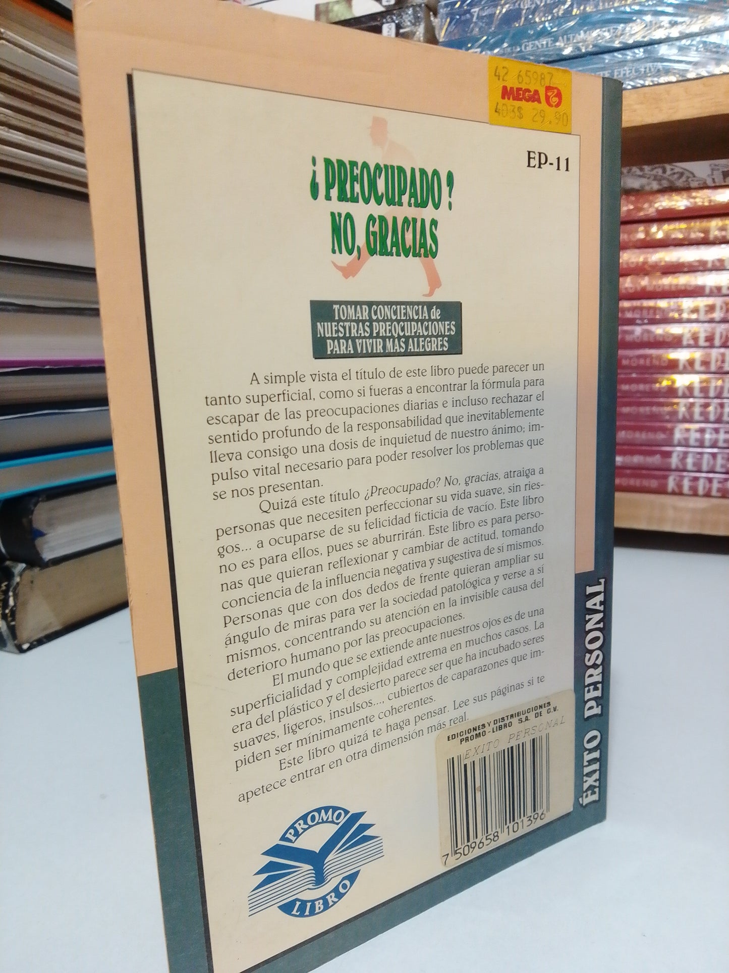 PREOCUPADO NO GRACIAS POR MARIANO GONZÁLEZ USADO SUPERACIÓN PERSONAL JUÁREZ