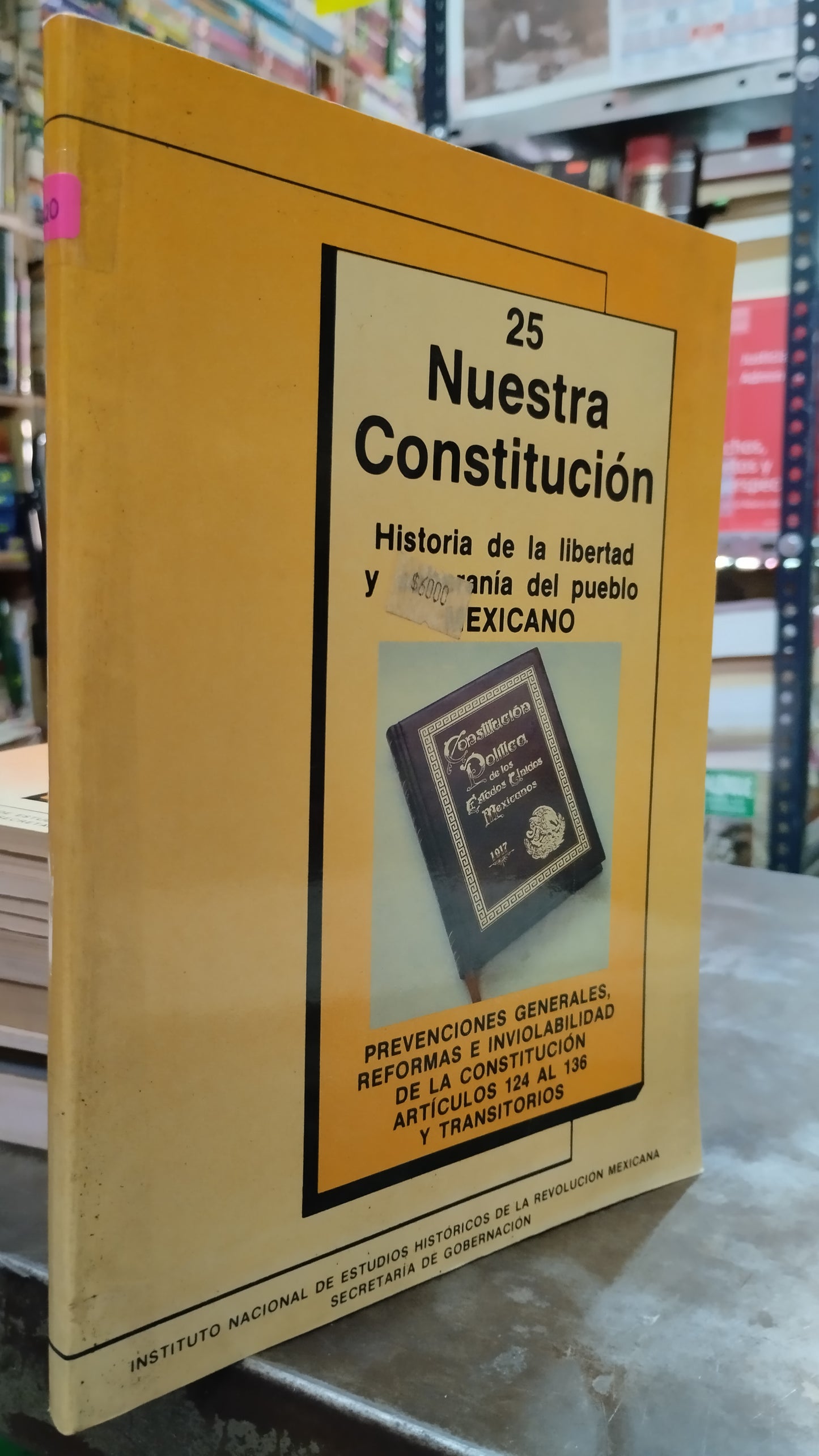 HISTORIA DE LA LIBERTAD Y SOBERANIA DEL PUEBLO MEXICANO 25 LIBRO USADO DERECHO ALDAMA