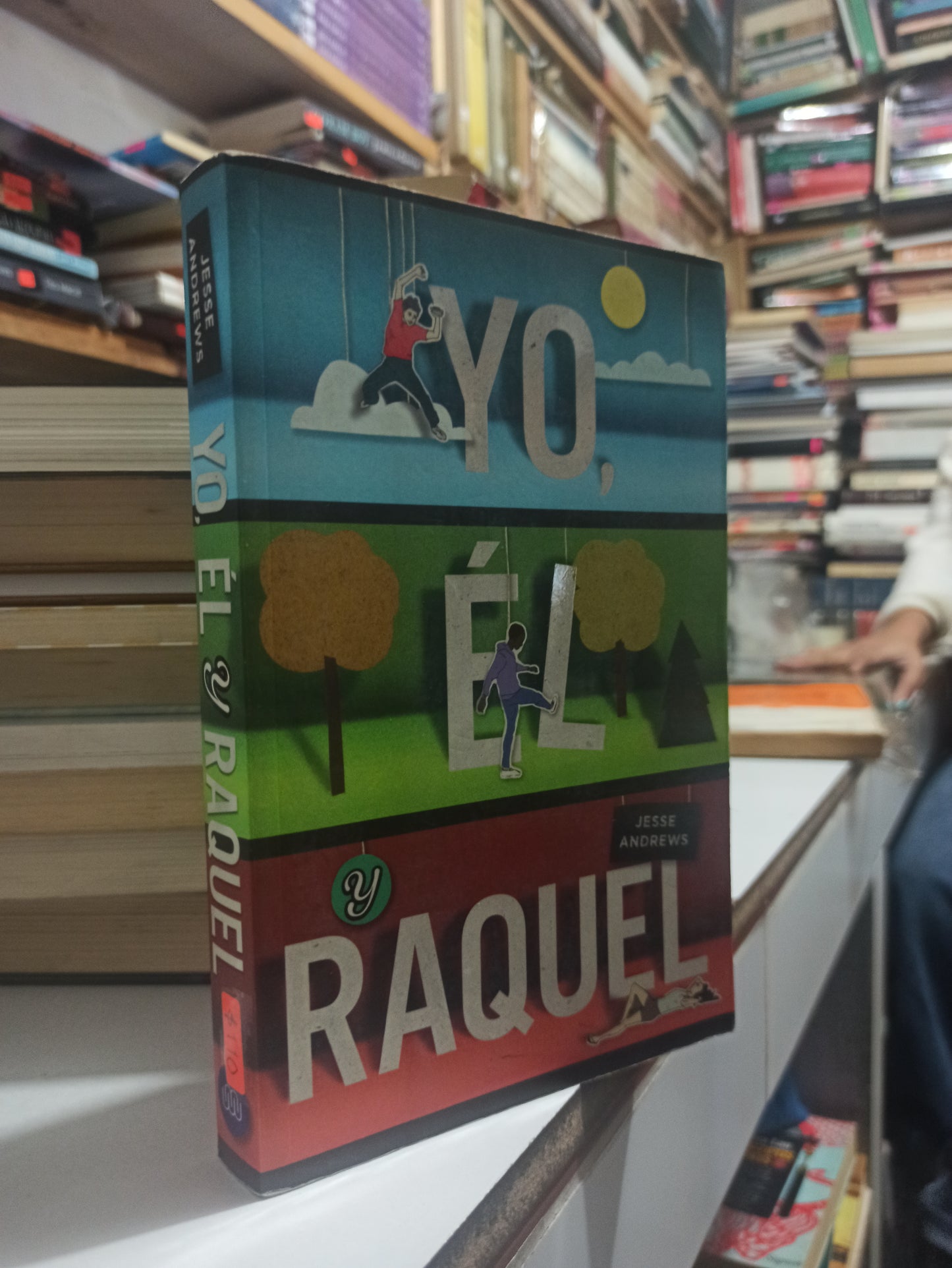 YO, EL Y RAQUEL POR JESSE ANDREWS USADO NOVELAS JUÁREZ