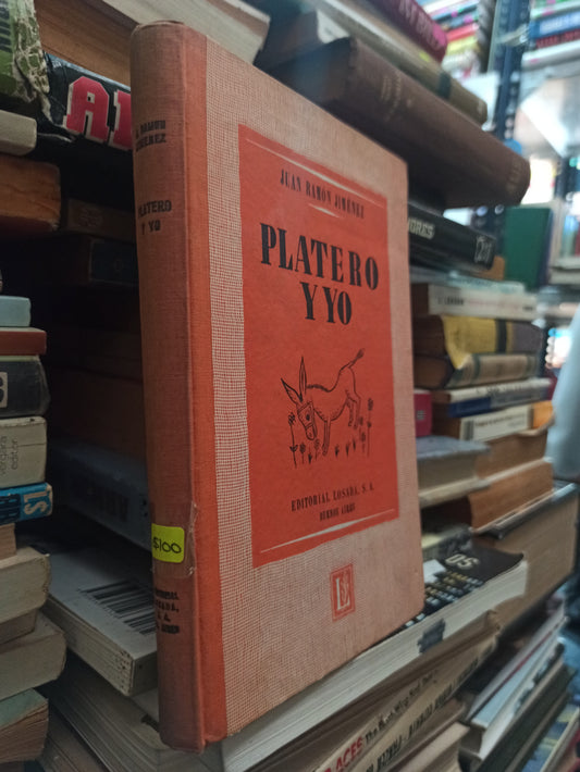 PLATERO Y YO POR JUAN RAMÓN JIMÉNEZ USADO NOVELAS ALDAMA