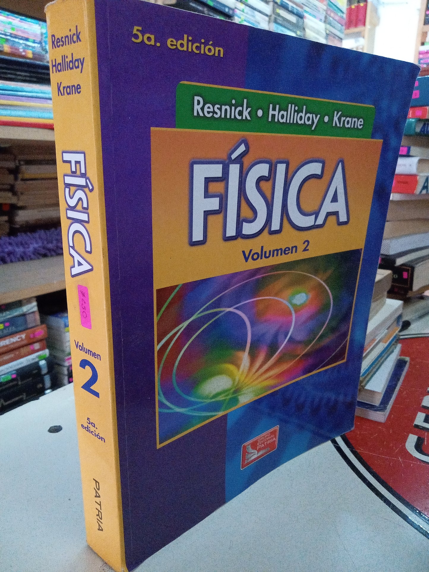 FISICA VOLUMEN II PIR RESNICK HALLIDAY USADO FISICA LITERARIO 207