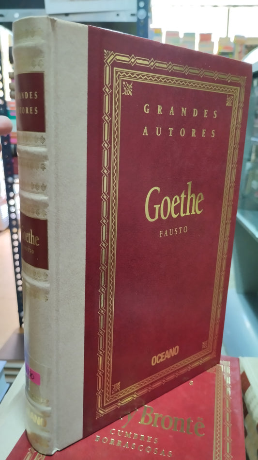 GOETHE POR FAUSTO LIBRO USADO NOVELAS ALDAMA