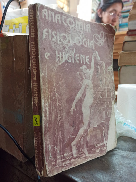 ANATOMIA FISIOLOGIA E HIGIENE POR PEDRO MARTINEZ LOPEZ Y OTROS USADO SALUD ALDAMA