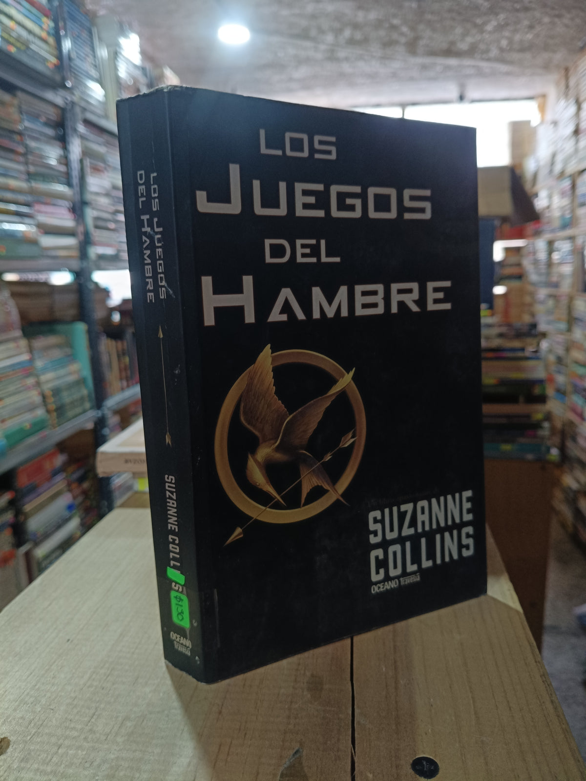 LOS JUEGOS DEL HAMBRE POR SUZANNE COLLINS USADO NOVELA ALDAMA