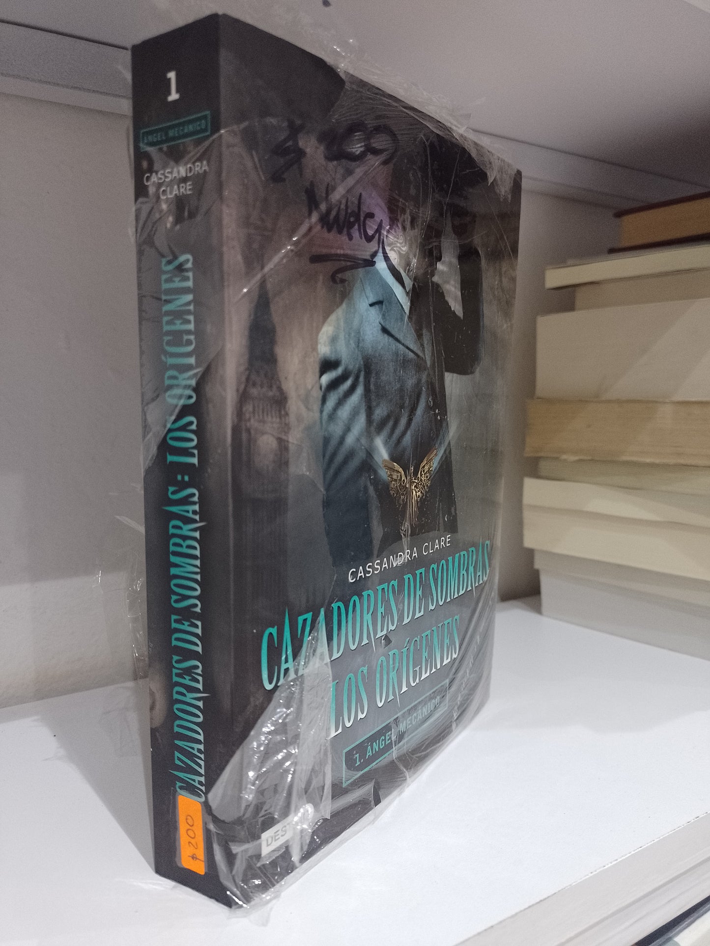 CAZADORES DE SOMBRAS LOS ORIGENES 1 ANGEL MECANICO USADO NOVELA JUAREZ 515
