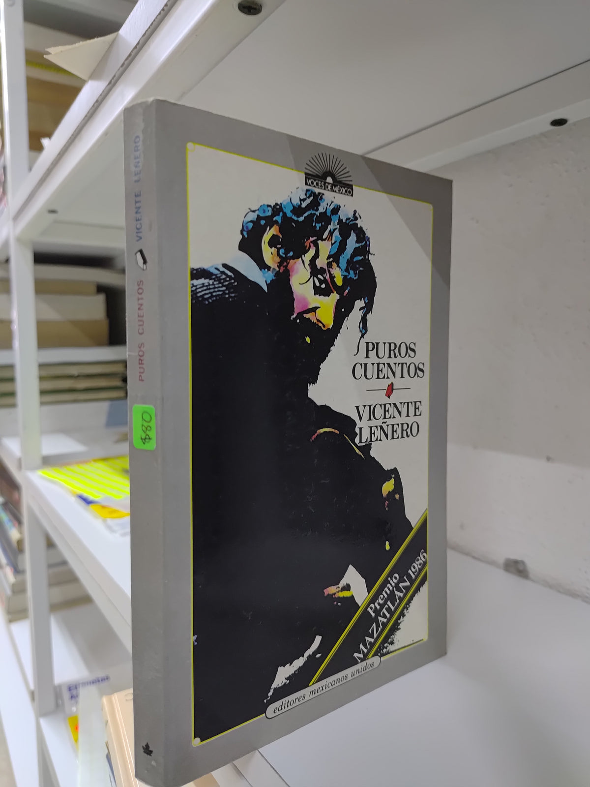 PUROS CUENTOS POR VICENTE LEÑERO USADO NOVELAS JUAREZ 515