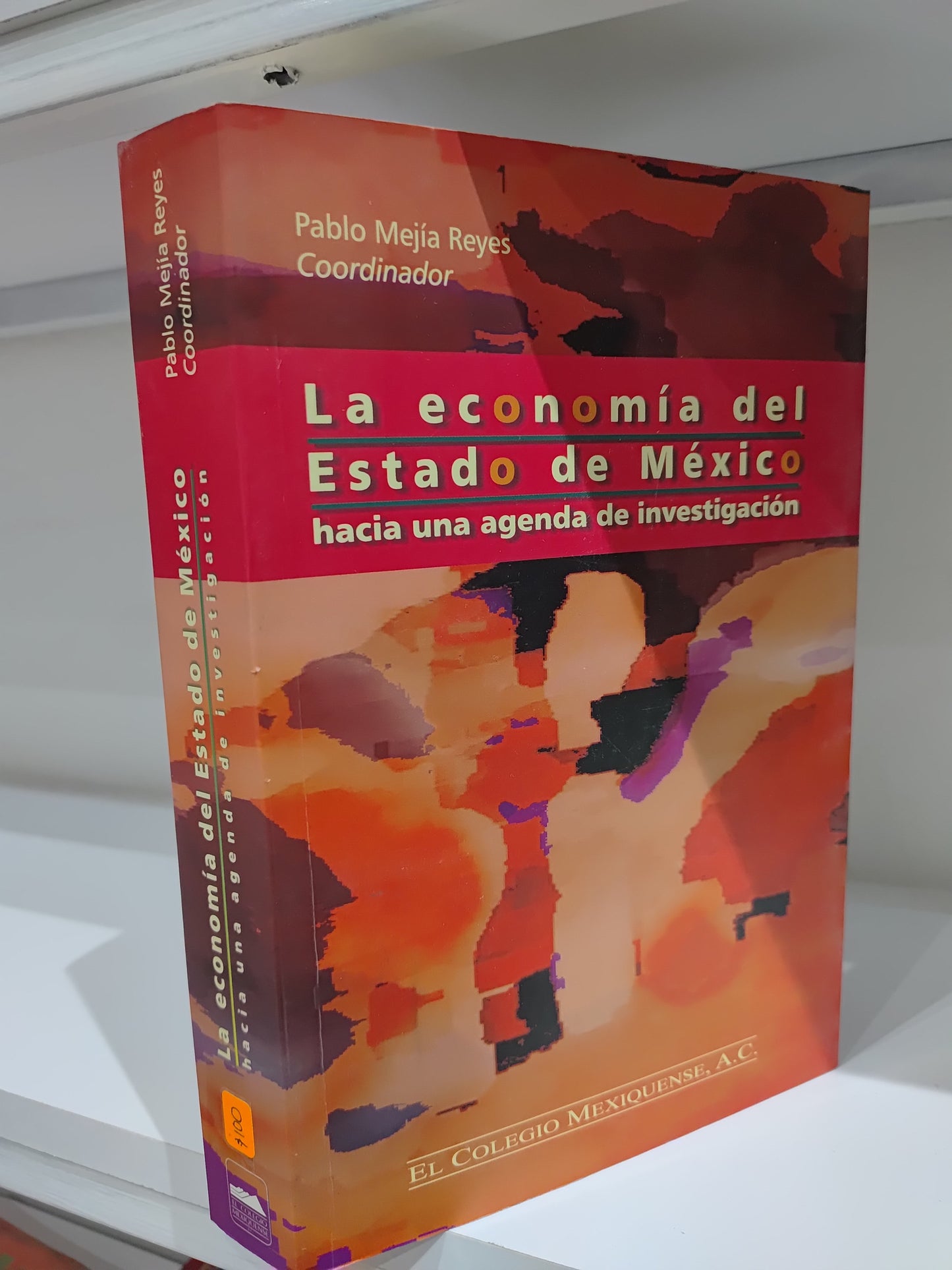 LA ECONOMIA DEL ESTADO DE MEXICO POR PABLO MEJIA REYES USADO HISTORIA JUAREZ 515