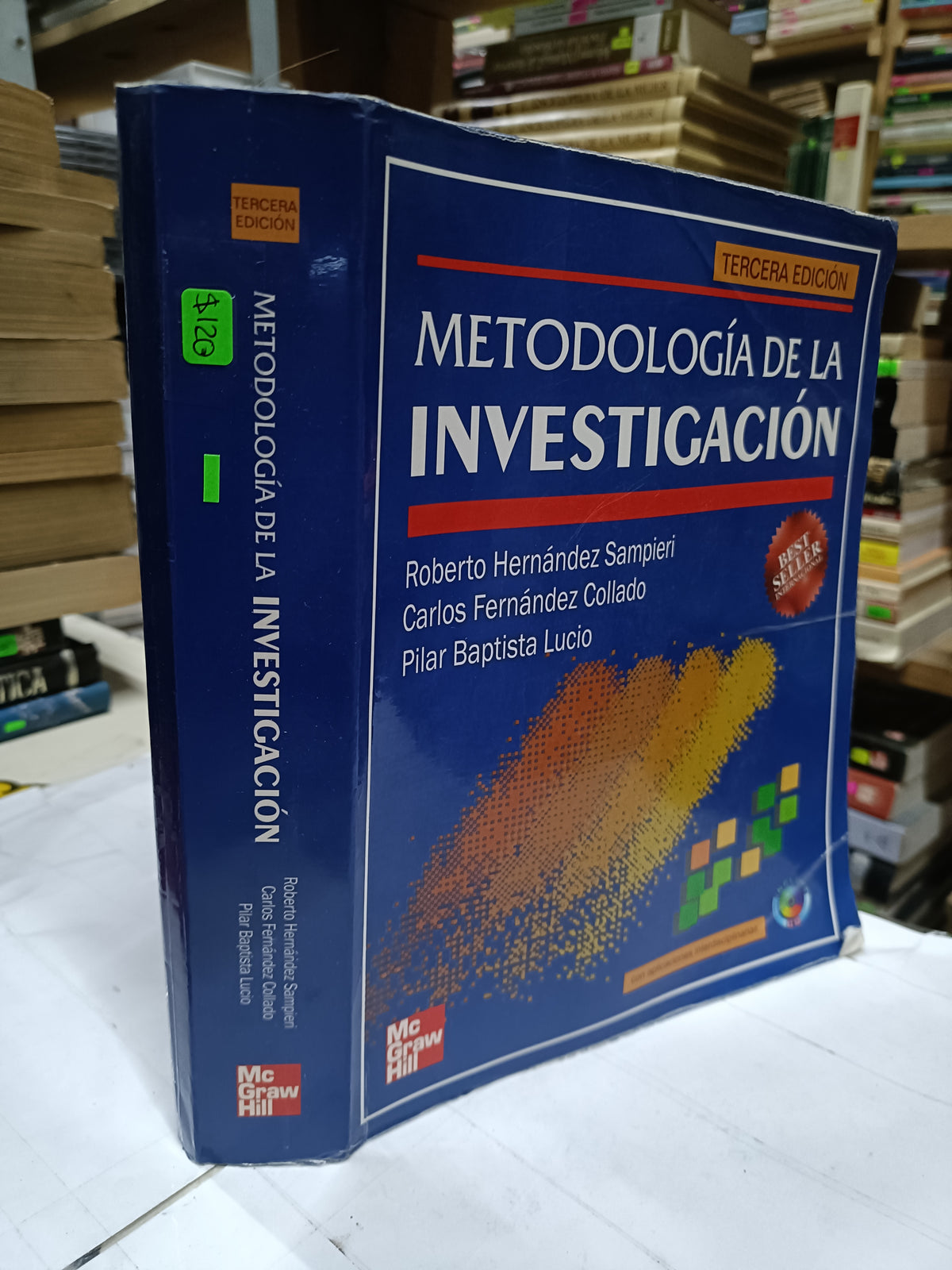 METODOLOGIA DE LA INVESTIGACION TERCERA EDICION POR SAMPIERI, LUCIO USADO EDUCACION LITERARIO 207