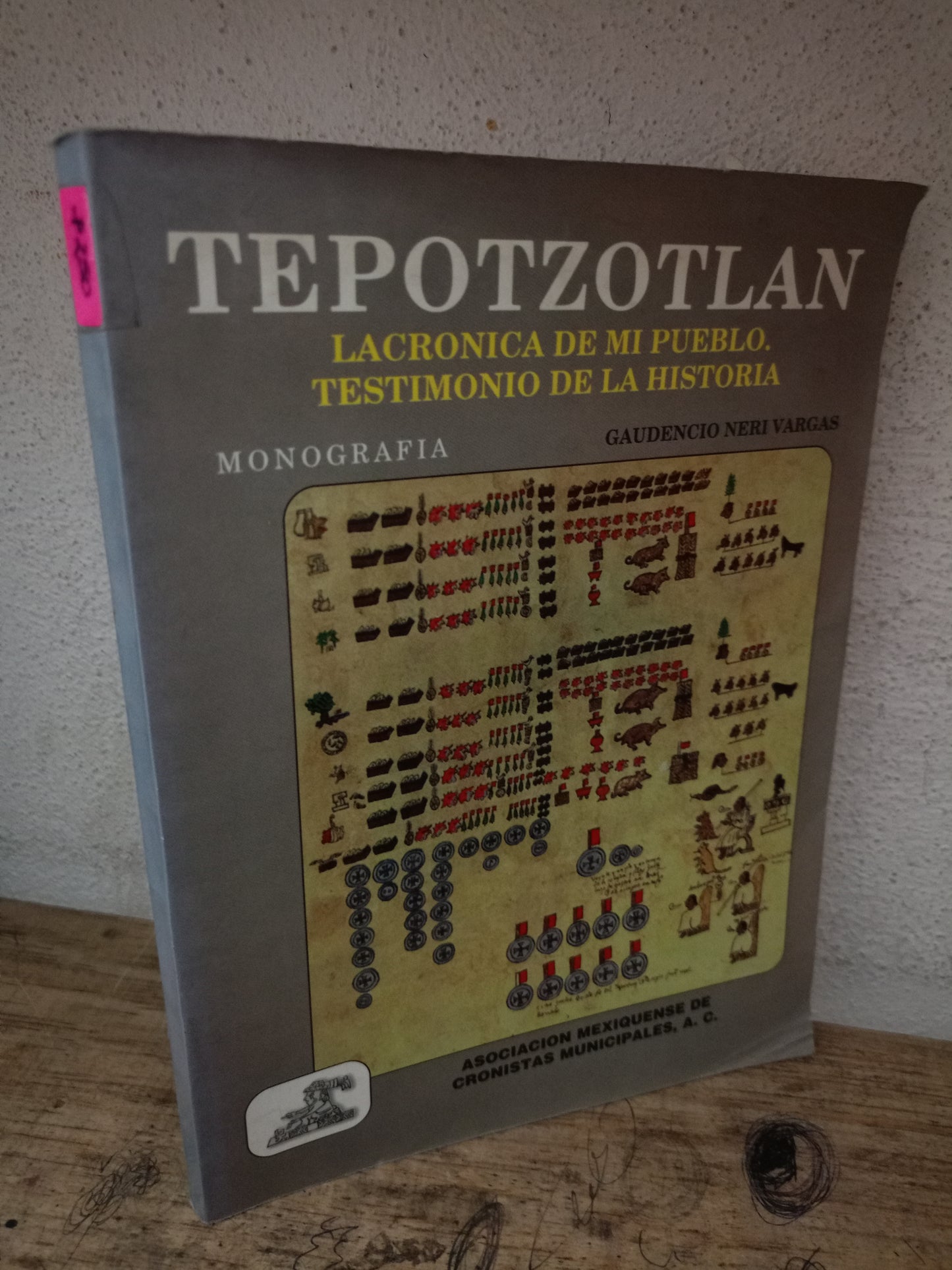 TEPOTZOTLÁN LA CRÓNICA DE MI PUEBLO TESTIMONIO DE LA HISTORIA POR GAUDENCIO NERI VARGAS USADO HISTORIA LITERARIO 305