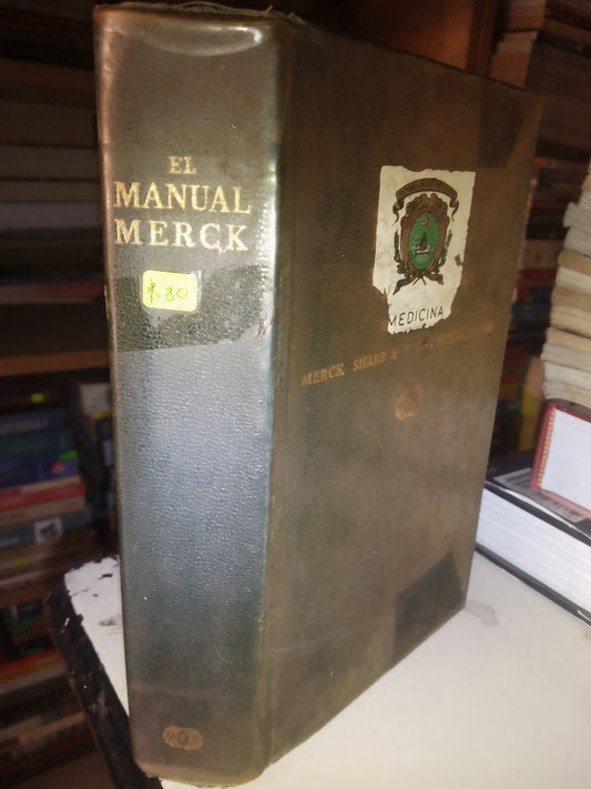 EL MANUAL MERCK USADO MEDICINA LITERARIO 207