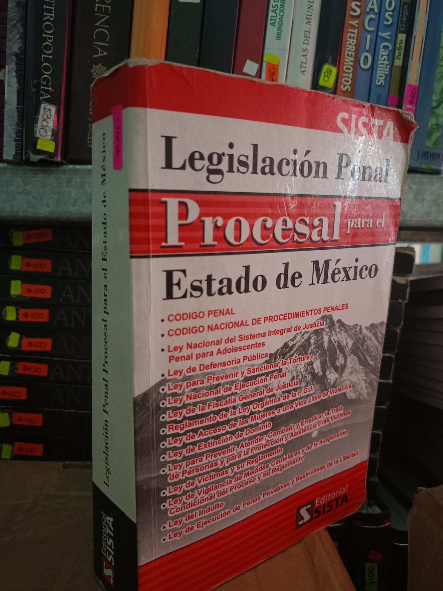 LEGISLACION PENAL PROCESAL PARA EL ESTADO DE MEXICO USADO DERECHO LITERARIO 305