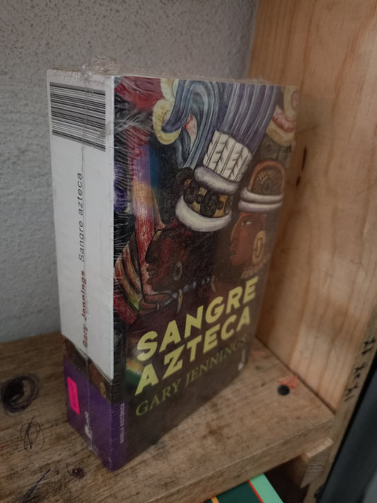 SANGRE AZTECA POR GARY JENNINGS NUEVO LIBROS NUEVOS LITERARIO 305