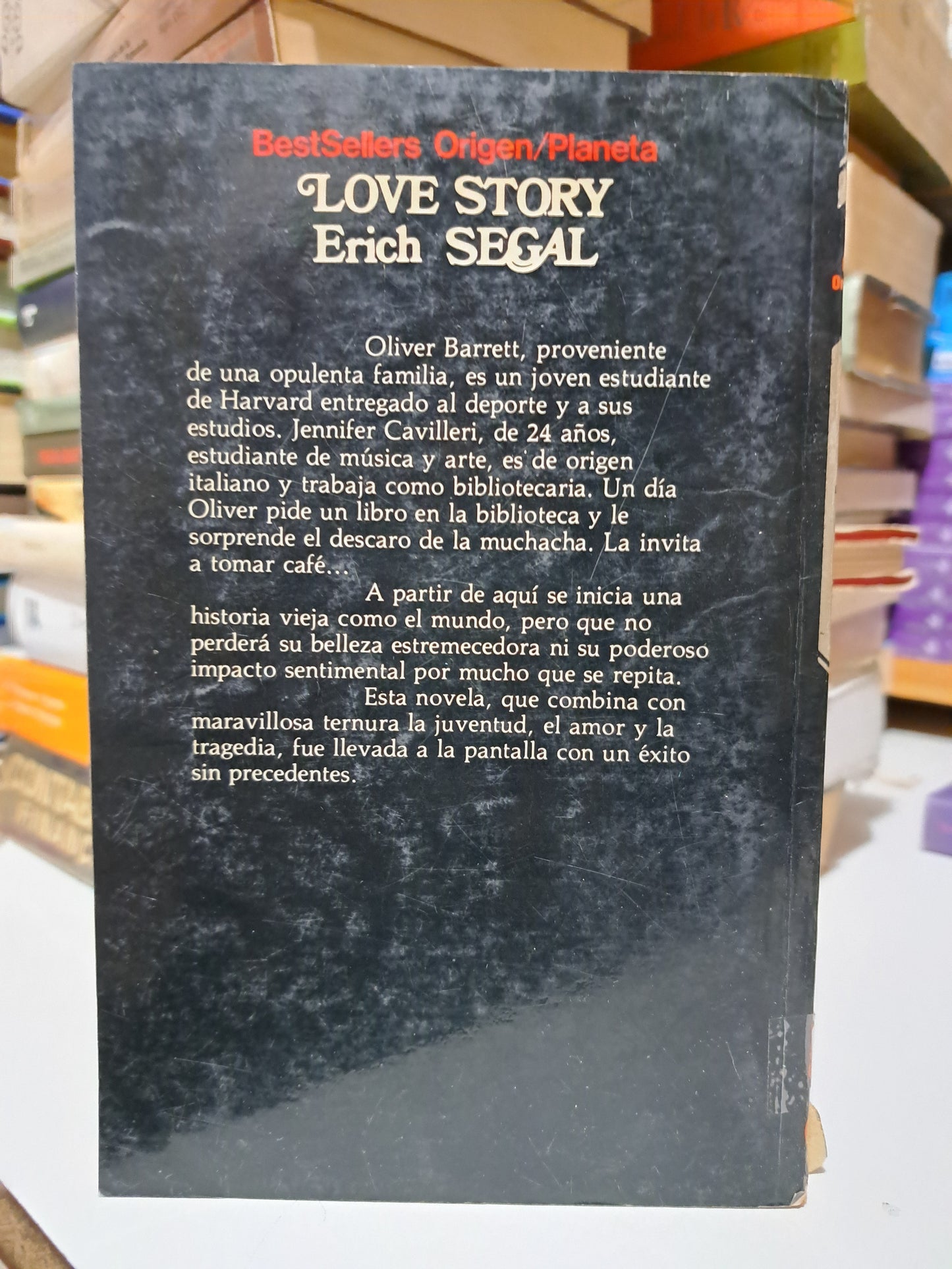 LOVE STORY #12 ERICH SEGAL USADO NOVELA JUÁREZ