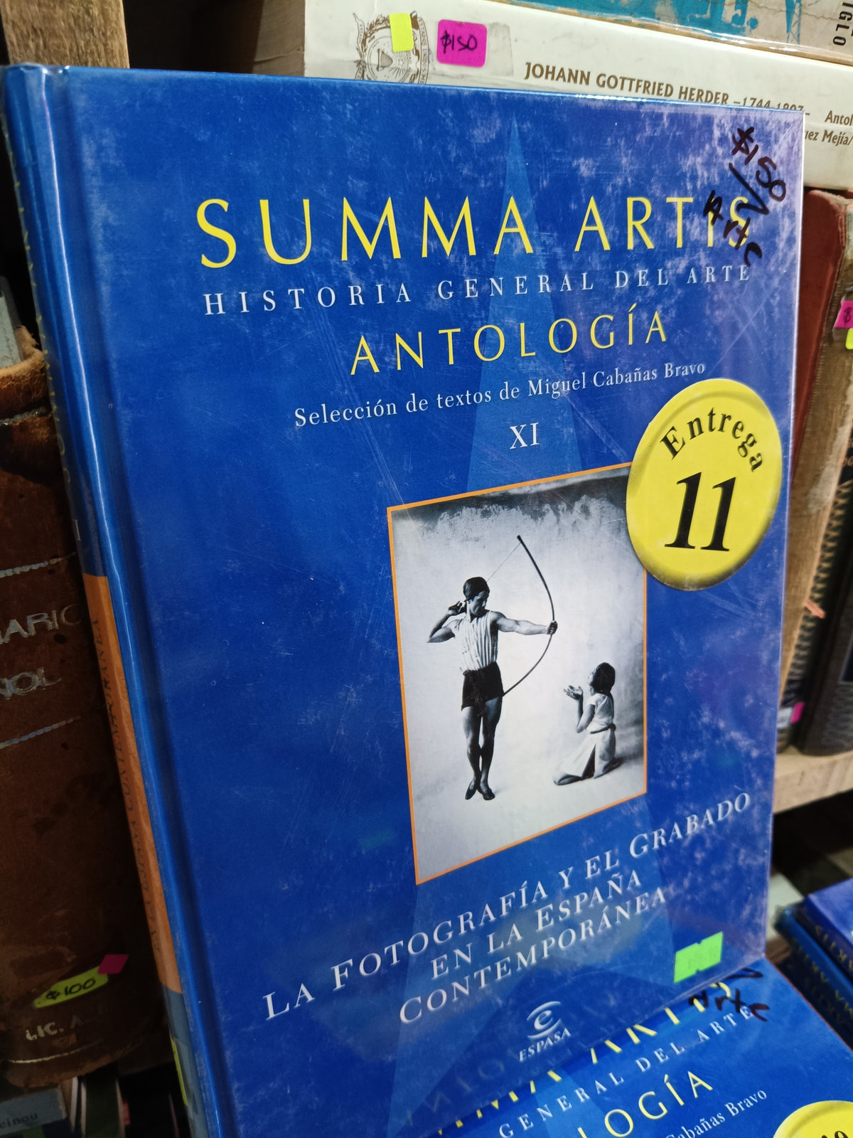 LA FOTOGRAFIA Y EL GRABADO EN LA ESPAÑA CONTEMPORANEA SUMMA ARTIS ANTOLOGIA USADO ARTE LITERARIO 305