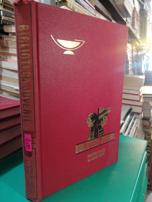 ROBINSO CRUSOE POR DANIEL DEFOE USADO NOVELA JUAREZ