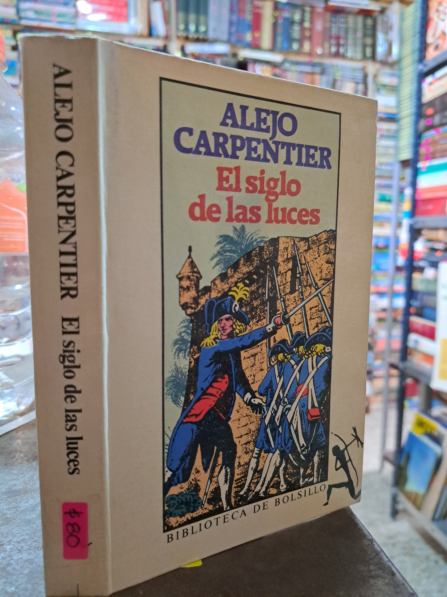EL SIGLO DE LAS LUCES POR ALEJO CARPENTIER USADO NOVELA ALDAMA