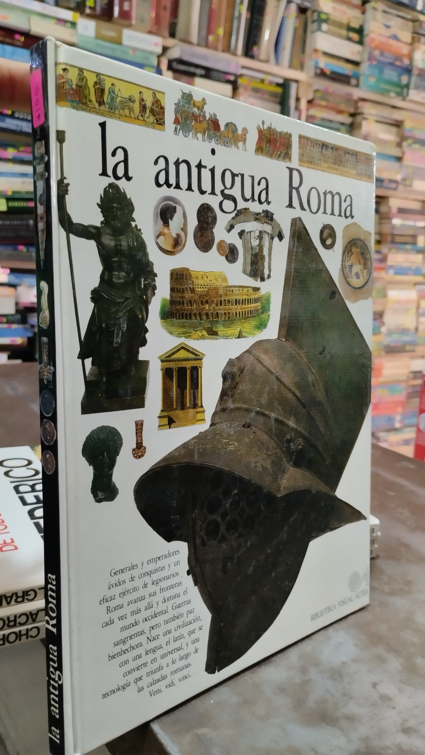 LA ANTIGUA ROMA LIBRO USADO HISTORIA ALDAMA