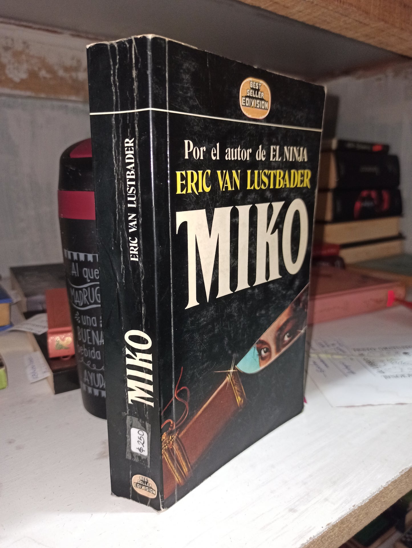MIKO POR ERIC VAN LUSTBADER USADO NOVELAS JUÁREZ