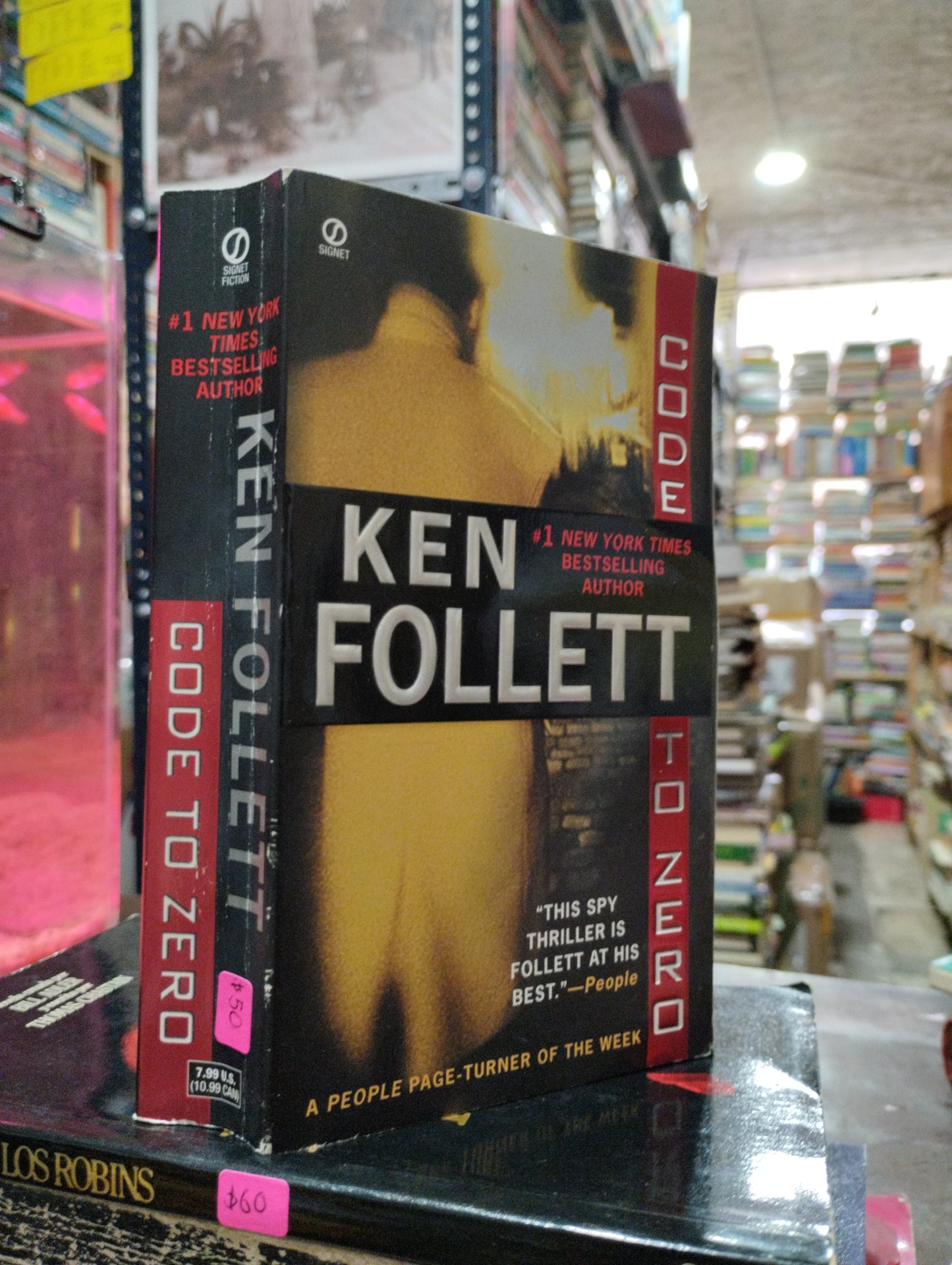 CODE TO ZERO POR KEN FOLLETT USADO IDIOMAS ALDAMA