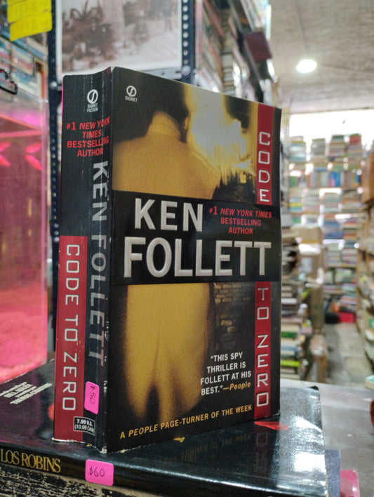 CODE TO ZERO POR KEN FOLLETT USADO IDIOMAS ALDAMA