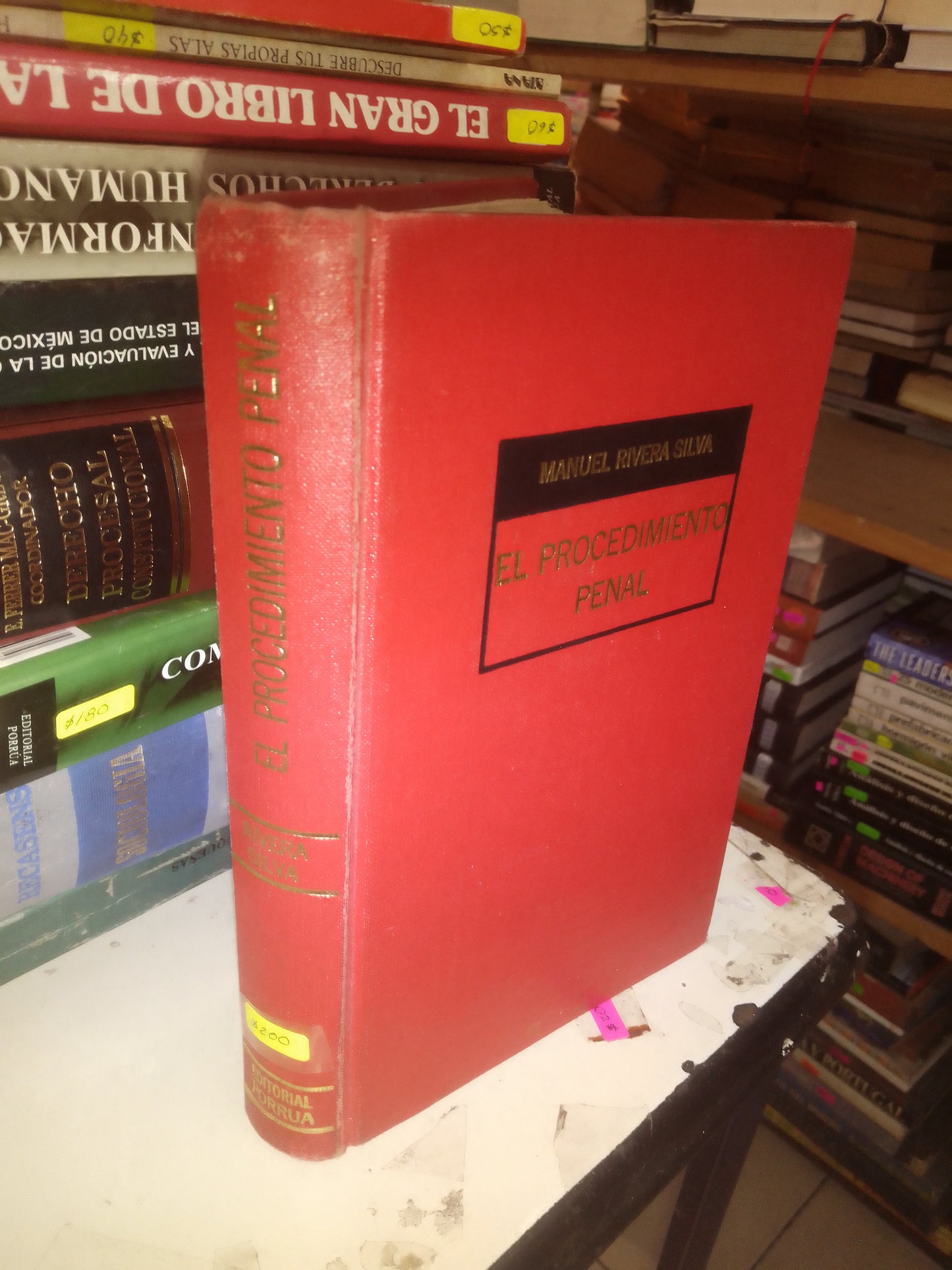 EL PROCEDIMIENTO PENAL POR MANUEL RIVERA SILVA USADO DERECHO LITERARIO 207