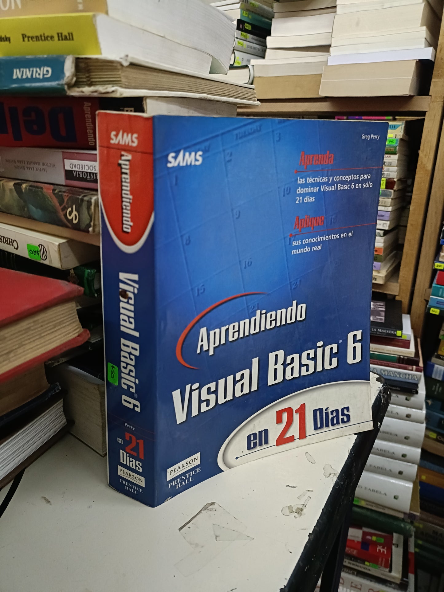 APRENDIENDO VISUAL BASIC 6 EN 21 DÍAS USADO COMPUTACIÓN LITERARIO 207