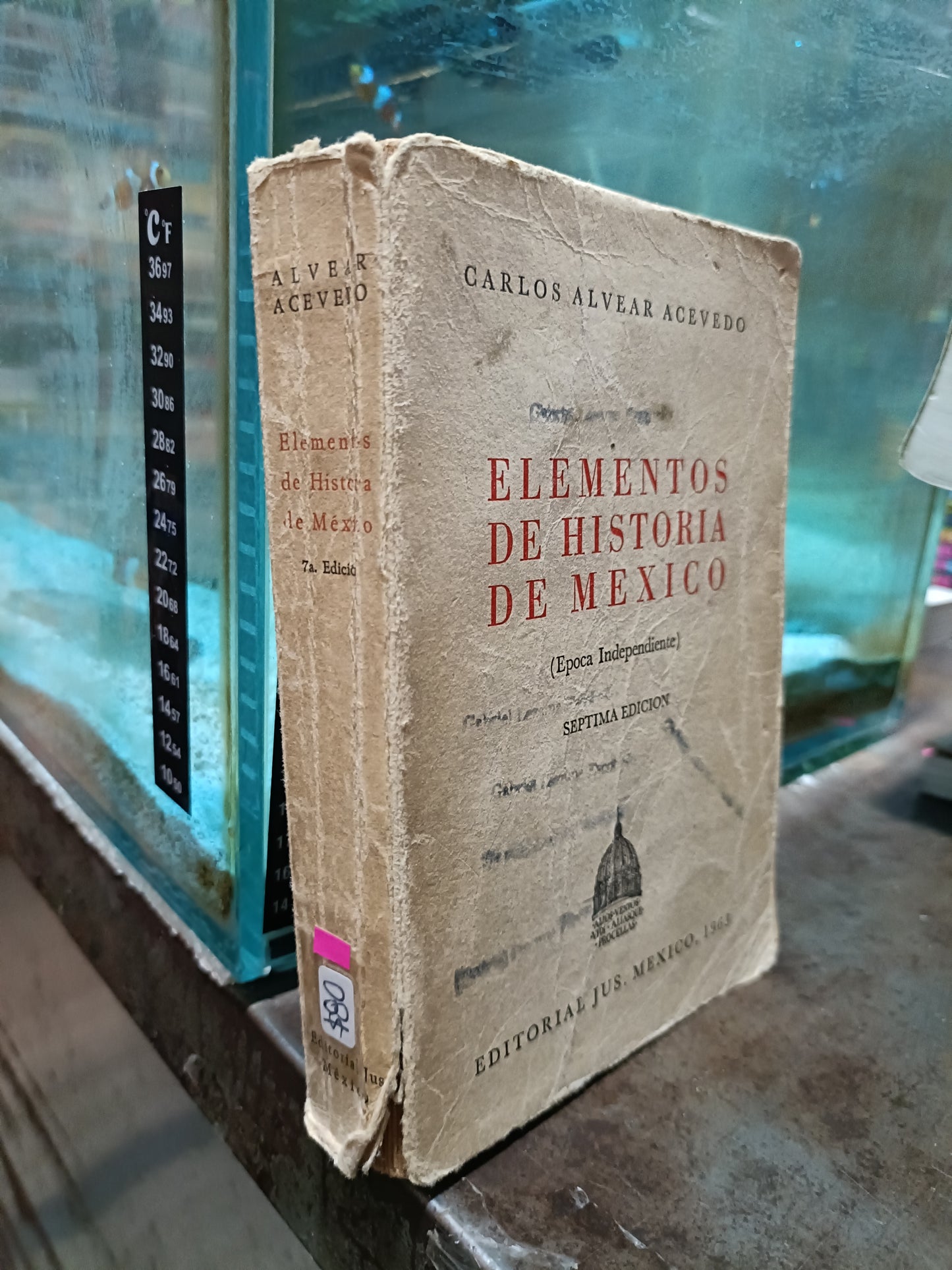 ELEMENTOS DE HISTORIA DE MEXICO POR CARLOS ALVEAR ACEVEDO USADO HISTORIA ALDAMA