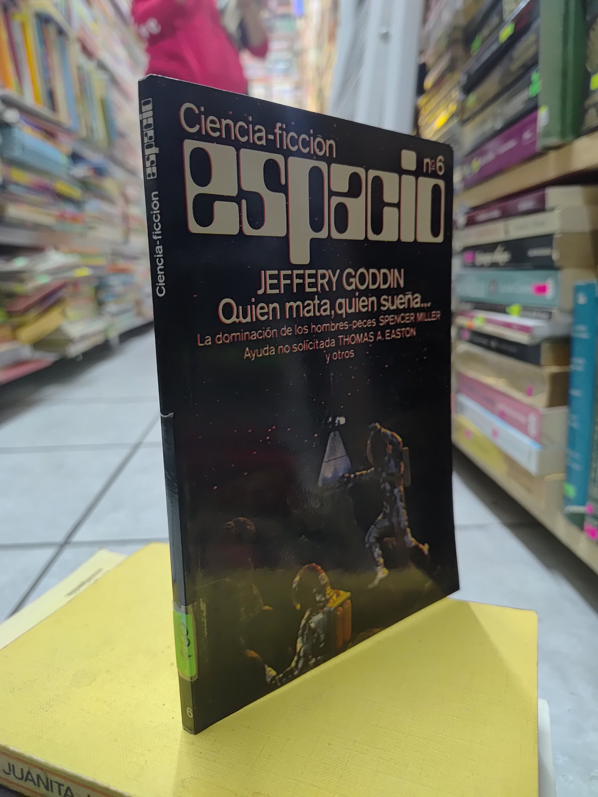 QUIEN MATA, QUIEN SUEÑA POR JEFFREY GODDIN USADO NOVELAS LITERARIO 207