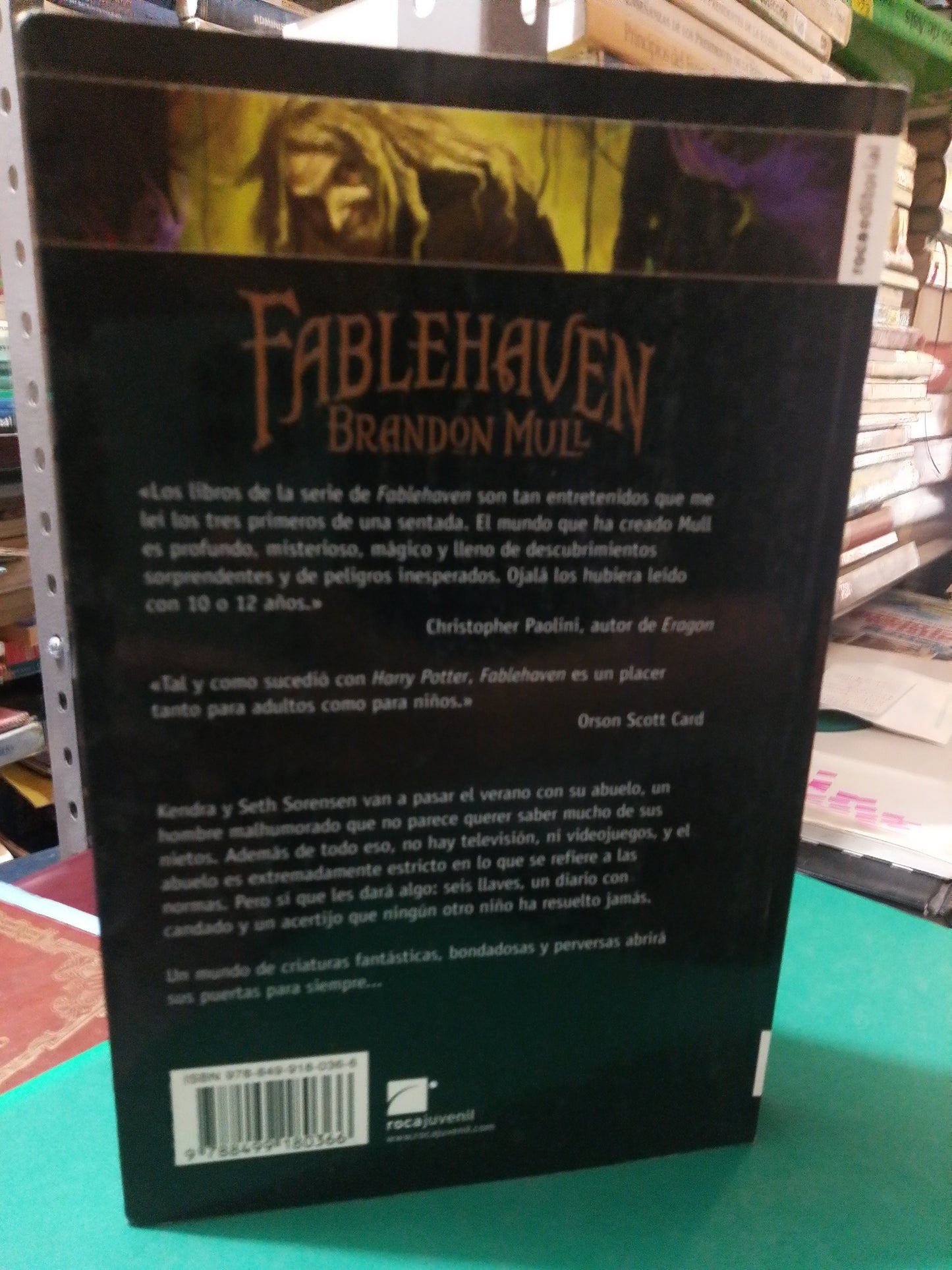 FABLEHAVEN POR BRANDON MULL USADO NOVELA JUAREZ