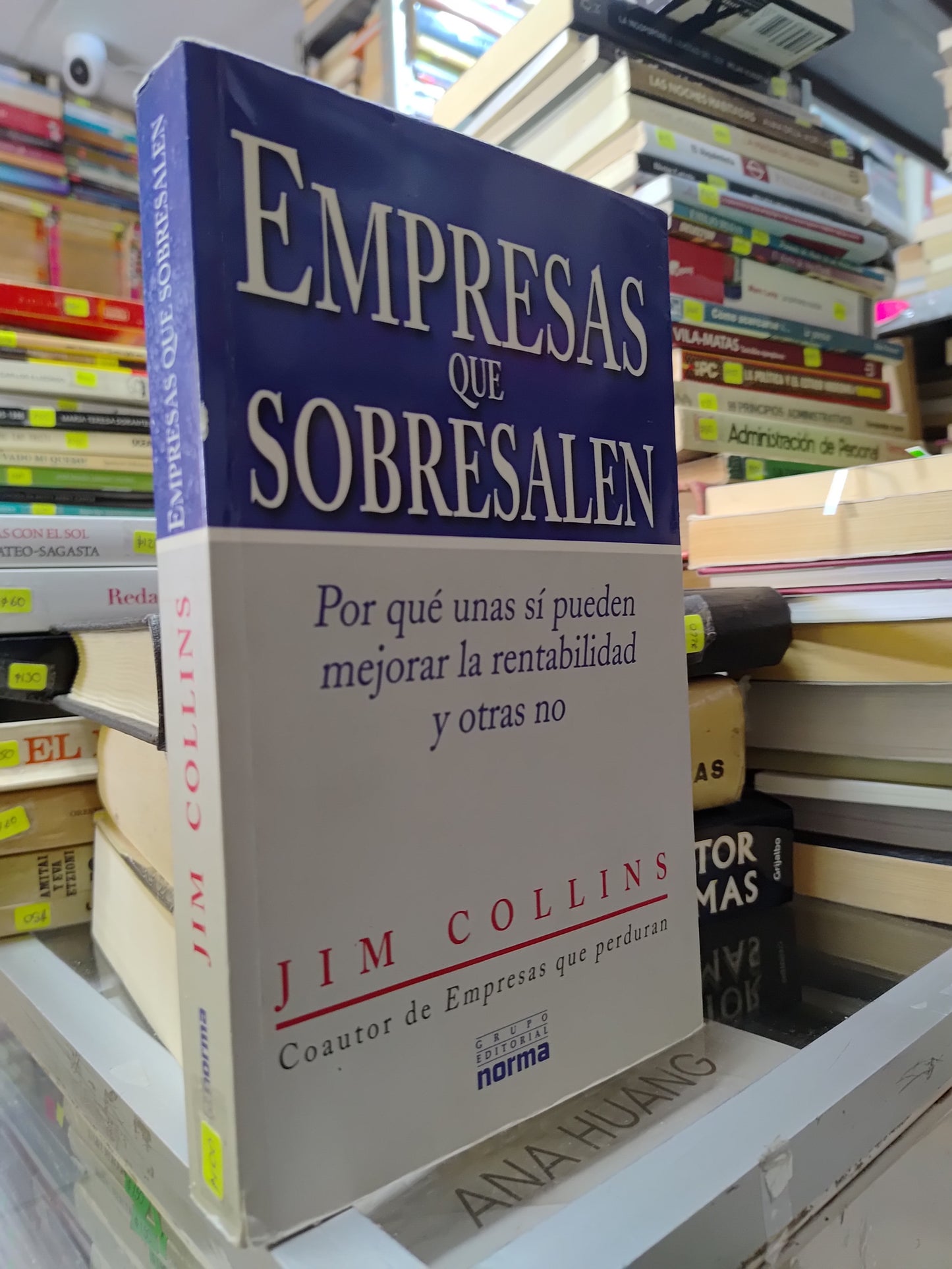EMPRESAS QUE SOBRESALEN POR JIM COLLINS USADO ADMINISTRACION JUAREZ 507