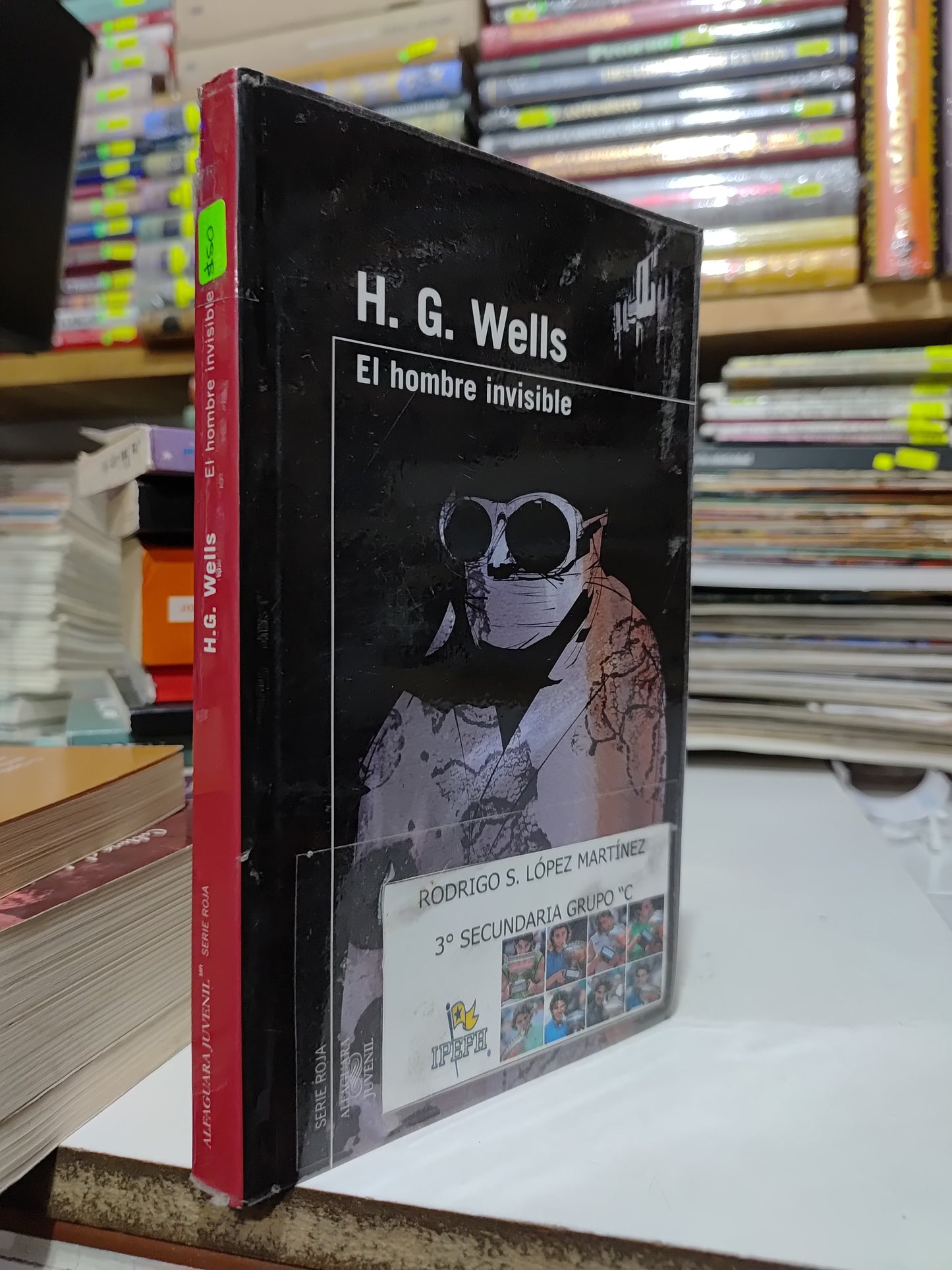 EL HOMBRE INVISIBLE POR H. G. WELLS USADO NOVELAS JUAREZ